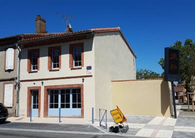 Rénovation d'une maison de village en local erp abritant un restaurant 31320 CASTANET TOLOSAN