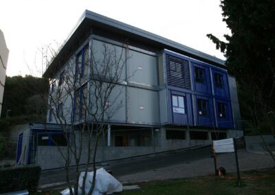 Bâtiment abritant les services administratifs du Centre Hospitalier du Bassin de THAU SETE (34)