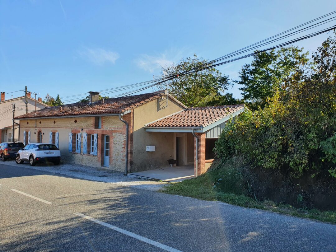 RENOVATION ET EXTENSION D’UNE MAISON LAURAGAISE